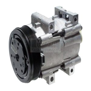 Denso Air Conditioner Compressor, OE-Replacement, With OE-Specified Oil – 471-8109