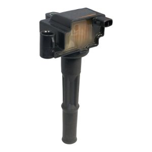 Denso Ignition Coil, OE-Replacement, Single Female Tower, 12 Volt, Black – 673-1201