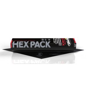 Dynamat Sound Dampening Kit, Xtreme, Wedge Pak, 0.60 Inch Thick Butyl with 0.004 Inch Thick Aluminum Face, 32 Inch Length X 18 Inch Width – 10425