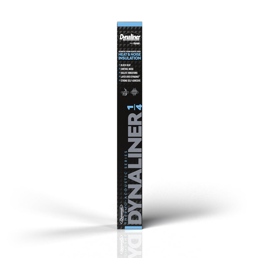 Dynamat Thermal Acoustic Insulation, Dynaliner ®, 1/4 Inch Thick, Foam, 32 X 54 Inch, Self-Adhesive – 11102
