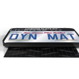 Dynamat Sound Dampening Kit, Xtreme, License Plate Kit, 10 Inch Length X 4 Inch Width, 1 Piece, Self-Adhesive – 19100