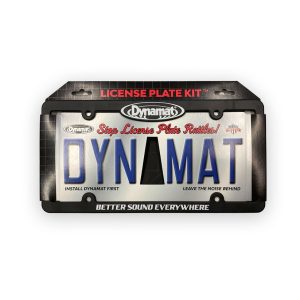 Dynamat Sound Dampening Kit, Xtreme, License Plate Kit, 10 Inch Length X 4 Inch Width, 1 Piece, Self-Adhesive – 19100