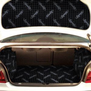 Dynamat Sound Dampening Kit, Xtreme, Trunk Kit, 0.060 Inch Thick Butyl with 0.004 Inch Thick Aluminum Face, 32 Inch Length X 18 Inch Width – 19405