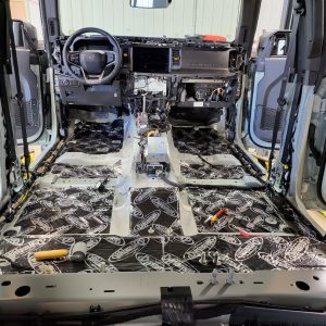 Dynamat Sound Dampening Kit, Xtreme, Floor Kit, Butyl Rubber with Aluminum, 9 Sheets, Custom Cut – XFO B6 F