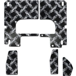 Dynamat Sound Dampening Kit, Xtreme, Trunk/ Cargo Kit, Butyl Rubber with Aluminum, 5 Sheets, Custom Cut – XFO B6 T