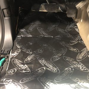 Dynamat Sound Dampening Kit, Xtreme, Floor Kit, 1/16 Inch Thickness, Butyl Rubber with Aluminum Constraining Layer, Custom Cut – XFO F14 F