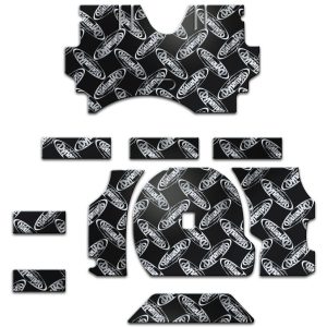 Dynamat Sound Dampening Kit, Xtreme, Trunk Kit, 1/16 Inch Thickness, Butyl Rubber with Aluminum Constraining Layer, Custom Cut – XFO M4 T