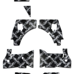 Dynamat Sound Dampening Kit, Xtreme, Under Rear Seat Kit, 1/16 Inch Thickness, Butyl Rubber with Aluminum Constraining Layer, Custom Cut – XFO M4 U