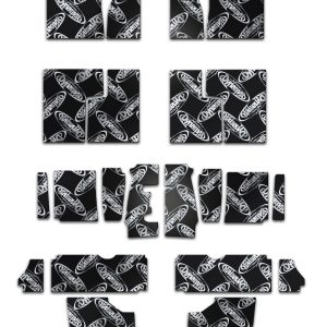 Dynamat Sound Dampening Kit, Xtreme, Floor Kit, 1/16 Inch Thickness, Butyl Rubber with Aluminum Constraining Layer, Custom Cut – XFO M5 F