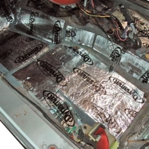 Dynamat Sound Dampening Kit, Xtreme, Floor Kit, 1/16 Inch Thickness, Butyl Rubber with Aluminum, Custom Cut – XGM C3 F