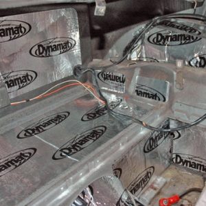 Dynamat Sound Dampening Kit, Xtreme, Trunk Floor Kit, 1/16 Inch Thickness, Butyl Rubber with Aluminum, Custom Cut – XGM C3 T