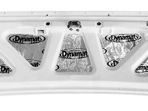 Dynamat Sound Dampening Kit, Xtreme, Trunk Lid Kit, 0.067 Inch Thickness, Black Butyl with 4 Mil Aluminum Constraining Layer, Custom Cut – XGM F1 L