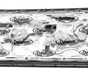 Dynamat Sound Dampening Kit, Xtreme, Door Kit, 1/16 Inch Thickness, Butyl Rubber with Aluminum, Custom Cut – XGM F2 D