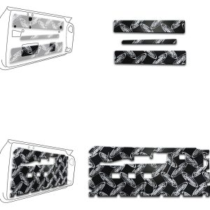 Dynamat Sound Dampening Kit, Xtreme, Door Kit, 1/16 Inch Thickness, Butyl Rubber with Aluminum, Custom Cut – XGM F3 D