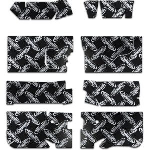 Dynamat Sound Dampening Kit, Xtreme, Floor Kit, 1/16 Inch Thickness, Butyl Rubber with Aluminum, Custom Cut – XGM F3 F