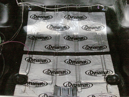 Dynamat Sound Dampening Kit, Xtreme, Trunk Floor Kit, 1/16 Inch Thickness, Butyl Rubber with Aluminum, Custom Cut – XGM N2 T