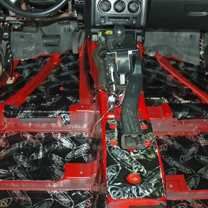 Dynamat Sound Dampening Kit, Xtreme, Floor Kit, 1/16 Inch Thickness, Butyl Rubber with Aluminum Constraining Layer, 17 Sheets, Custom Cut – XMO LC F