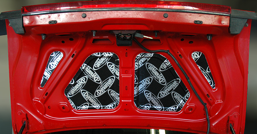 Dynamat Sound Dampening Kit, Xtreme, Trunk Lid Kit, 1/16 Inch Thickness, Butyl Rubber with Aluminum Constraining Layer, 4 Sheets – XMO LC L