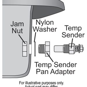 Derale Auto Trans Drain Plug, 1/8 Inch NPT, Steel, With Plug and Threaded Insert – 13010
