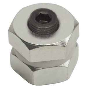 Derale Auto Trans Drain Plug, 1/8 Inch NPT, Steel, With Plug and Threaded Insert – 13010