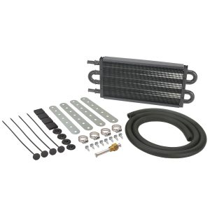 Derale Fluid Cooler, Series 7000, For Transmission Fluid, 12-3/4 Inch Width X 5-1/8 Inch Height X 3/4 Inch Depth – 13101