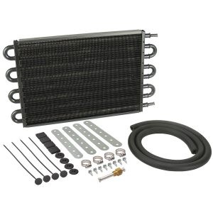 Derale Fluid Cooler, Series 7000, For Transmission Fluid, 16-5/8 Inch Width X 10-1/4 Inch Height X 3/4 Inch Depth – 13104