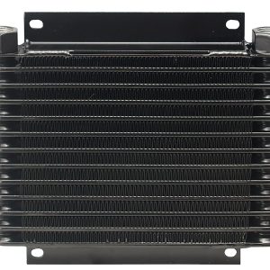 Derale Fluid Cooler, Series 9000, For Transmission Fluid, 10-1/8 Inch Width X 8-7/8 Inch Height X 1-1/4 Inch Depth – 13613