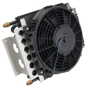 Derale Fluid Cooler, Electra-Cool, For Engine Oil/ Transmission Fluid/ Power Steering Fluid/ Fuel – 13700