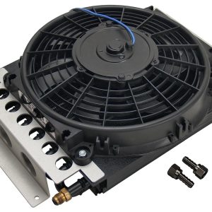 Derale Fluid Cooler, Electra-Cool, For Engine Oil/ Transmission Fluid/ Power Steering Fluid/ Fuel – 13700