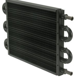 Derale Fluid Cooler, Econo-Cool, For Engine Oil/ Transmission Fluid/ Power Steering Fluid/ Fuel – 13731