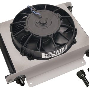 Derale Fluid Cooler, Hyper-Cool, For Engine Oil/ Transmission Fluid/ Power Steering Fluid/ Fuel – 13760