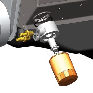 Derale Fluid Cooler, For Engine Oil, 16-5/8 Inch Width X 7-5/8 Inch Height X 3/4 Inch Depth, 6 Passes, Hose Barb Connection, 1/2 Inch Inlet – 15502