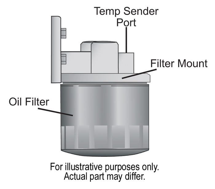 Derale Oil Filter Relocation Kit, Single Filter, Spin-On Adapter, 1/2 Inch NPT Inlet/ Outlet – 15748
