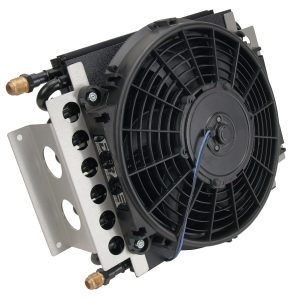 Derale Fluid Cooler, Electra-Cool, For Engine Oil/ Transmission Fluid/ Power Steering Fluid/ Fuel – 15800