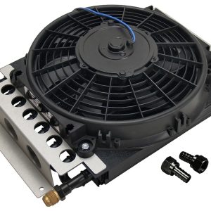 Derale Fluid Cooler, Electra-Cool, For Engine Oil/ Transmission Fluid/ Power Steering Fluid/ Fuel – 15800