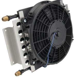 Derale Fluid Cooler, Electra-Cool, For Engine Oil/ Transmission Fluid/ Power Steering Fluid/ Fuel – 15820