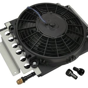 Derale Fluid Cooler, Electra-Cool, For Engine Oil/ Transmission Fluid/ Power Steering Fluid/ Fuel – 15820