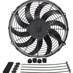 Derale Cooling Fan, High Output Extreme, Electric, 1328 Cubic Feet Per Minute – 16112
