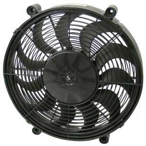 Derale Cooling Fan, Electric, 2400 Cubic Feet Per Minute High Speed/ 1800 Cubic Feet Per Minute Low Speed – 16217