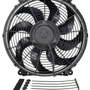 Derale Cooling Fan, Tornado, Electric, 2175 Cubic Feet Per Minute – 16626