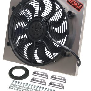 Derale Cooling Fan, Electric, 2400 Cubic Feet Per Minute High Speed/ 1800 Cubic Feet Per Minute Low Speed – 16821