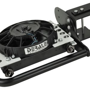 Derale Fluid Cooler, For Transmission Fluid, 13-1/4 Inch Width X 10-3/4 Inch Height X 5-1/2 Inch Depth, AN Fitting – 20561