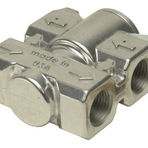 Derale Oil Thermostat, For Engine Oil/ Transmission Fluid, 180 Degrees Fahrenheit Turn on Temperature, NPT Fitting – 25011