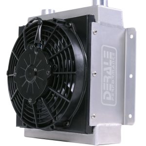 Derale Fluid Cooler, Hi-Flow Racing, Remote Mount, 15 Inch Width X 8-1/4 Inch Height X 7 Inch Depth, 625 Cubic Feet Per Minute – 65860