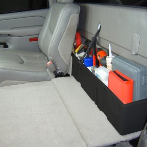 Du Ha Under Seat Storage Unit, Behind-The-Seat, 1 Compartment, 6-1/2 Inch Length X 50 Inch Width X 6-1/2 Inch Height – 10013