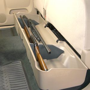 Du Ha Under Seat Storage Unit, Under Rear Seat, 2 Compartments, 15-1/2 Inch Length X 58 Inch Width X 9-1/2 Inch Height – 10045