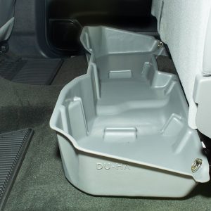 Du Ha Under Seat Storage Unit, Under Rear Seat, 2 Compartments, With Removable Dividers and Gun Rack Inserts, Ash/Gray – 10301