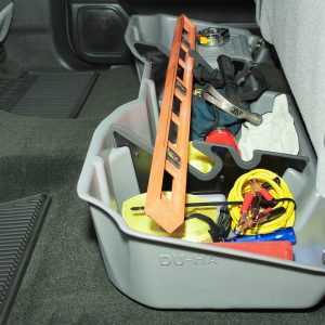Du Ha Under Seat Storage Unit, Under Rear Seat, 2 Compartments, 16-3/4 Inch Length X 55 Inch Width X 7-1/4 Inch Height – 10302