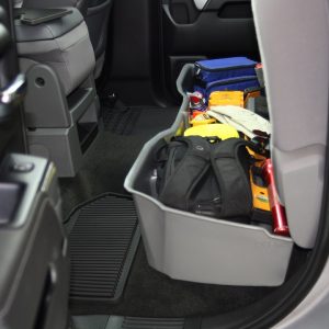 Du Ha Under Seat Storage Unit, Under Rear Seat, 2 Compartments, 16 Inch Length X 54-3/4 Inch Width X 8-3/4 Inch Height – 10305