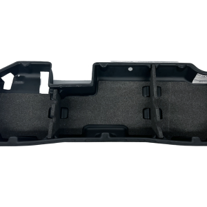 Du Ha Under Seat Storage Unit, Under Rear Seat, 2 Compartments, With Removable Dividers and Gun Rack Inserts, Black, Heavy Duty Polyethylene – 10400